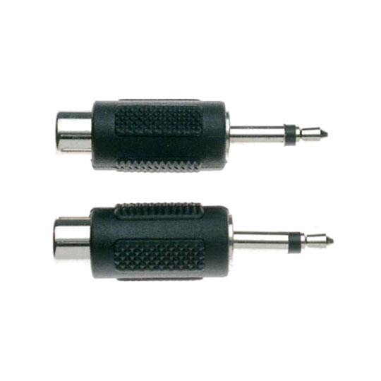 Stagg AC-CFJMH MiniJack(M) to RCA(F) Adapter (2pcs) : image 1