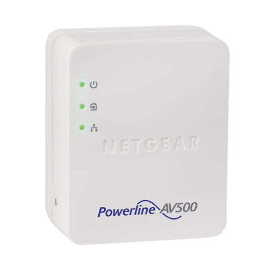 Netgear XAVB5201 Powerline AV+ 500Mbps Nano Twin Pack with RJ45 Ethernet Port PC/MAC : image 1