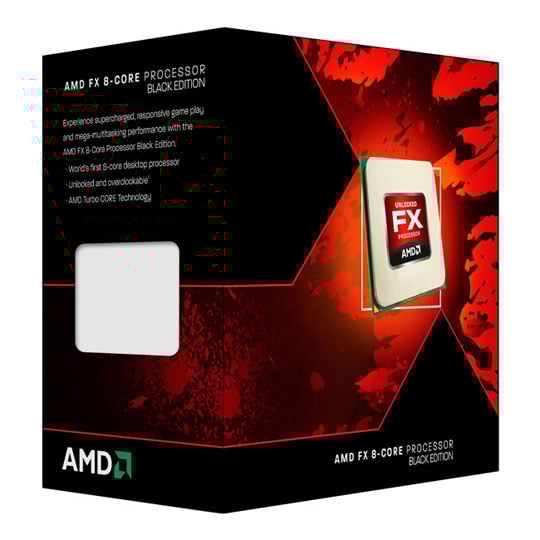 AMD FX8350 Black Edition AM3+ 8 Core CPU