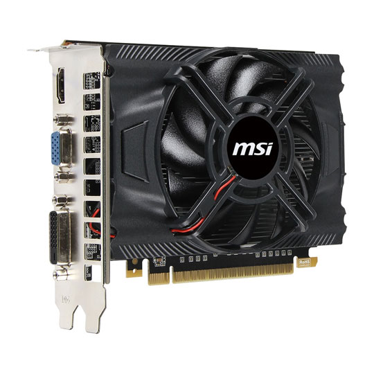 MSI NVIDIA GeForce GTX 650 Graphics Card - 1GB : image 2