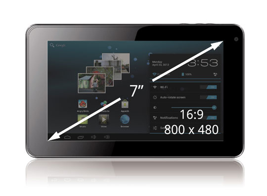 Archos Arnova 7" Android 4.0 Ice Cream Sandwich Tablet - 7F G3 : image 3