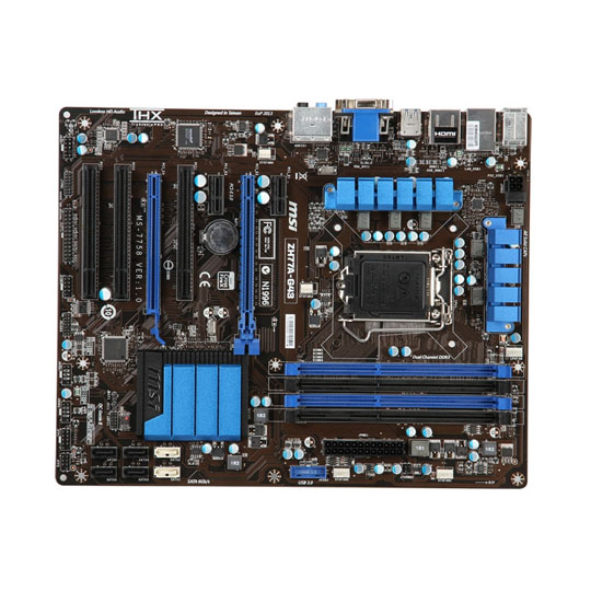 MSI ZH77A-G43 Motherboard : image 2