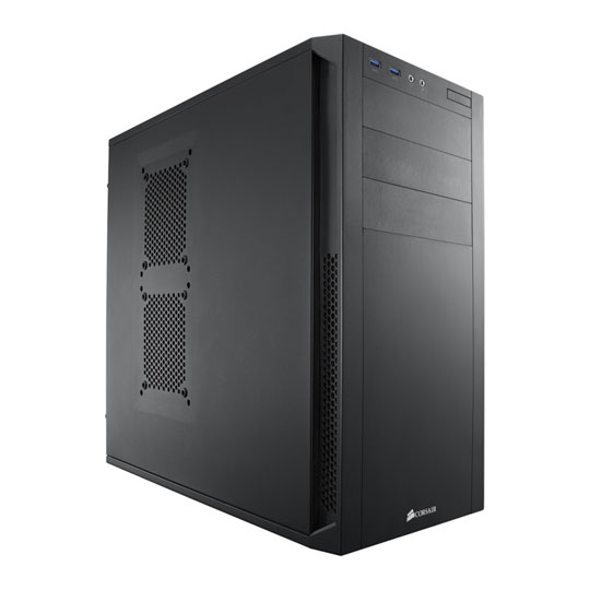 Corsair 200R Carbide Series Compact ATX Case Black No PSU : image 1