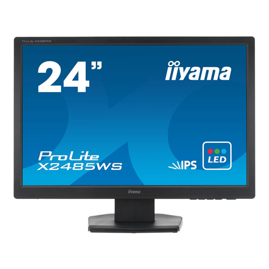 iiyama ProLite X2485WS-B1 24.1" LED Monitor with IPS Panel : image 1