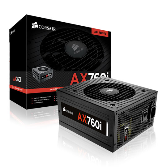Corsair AX760i 760W Modular Power Supply : image 1