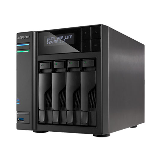 Asustor AS-604T 4 Bay SATA NAS with HDMI and full BOXEE Support PC/MAC : image 2