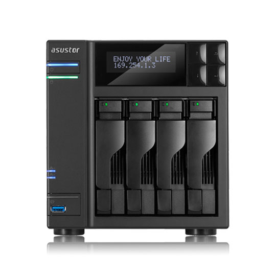 Asustor AS-604T 4 Bay SATA NAS with HDMI and full BOXEE Support PC/MAC : image 3