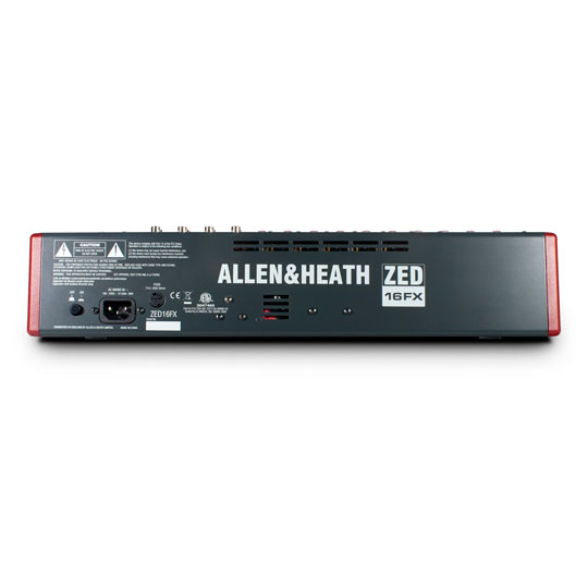 Allen & Heath ZED-16FX Mixing Desk : image 4