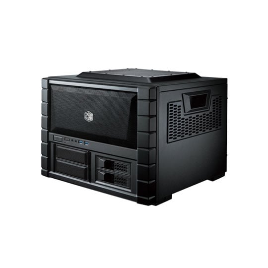 Coolermaster HAF XB Black Cube Case 2x USB 3.0 & Watercooling Support 2x12cm Quiet Fans No PSU : image 1
