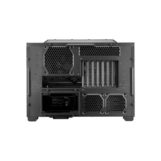 Coolermaster HAF XB Black Cube Case 2x USB 3.0 & Watercooling Support 2x12cm Quiet Fans No PSU : image 3
