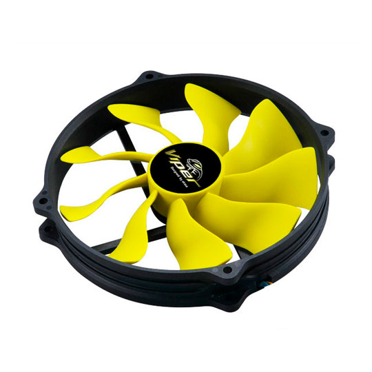 AKASA Viper R Fan - high performance & super silent 140mm fan blade on 120mm fitting : image 1