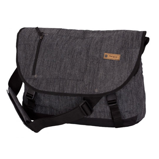 Targus TSM106EU-50 Denim Messenger Bag for upto 16" Laptops : image 1