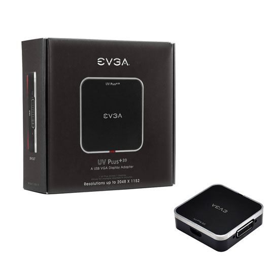 EVGA UV39 Plus+ USB to DVI/HDMI/VGA Converter Expander + MORE! TOP PRODUCT : image 1