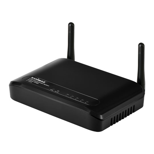 Edimax 300 Mbps Universal WiFi N Wireless Bridge + 5 Port Switch : image 1
