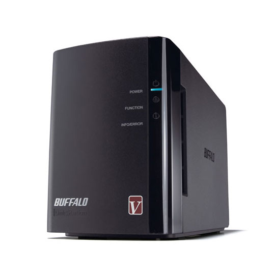 Buffalo LS-WV2.0TL/R1-EU LinkStation Pro Duo NAS 2TB, 2x