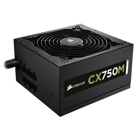 Corsair 750 Watt CXM Hybrid Modular ATX PSU/Power Supply : image 1