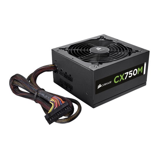 Corsair 750 Watt CXM Hybrid Modular ATX PSU/Power Supply : image 3