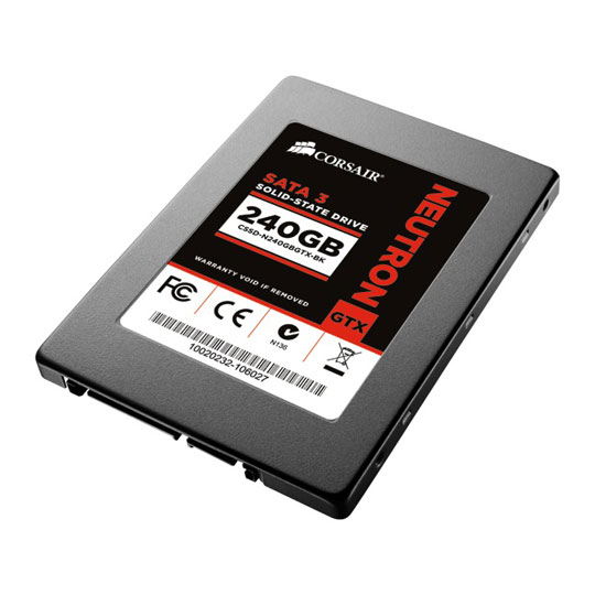 Corsair 240GB Neutron Series GTX SSD - Solid State Drive - CSSD-N240GBGTXB-BK : image 1