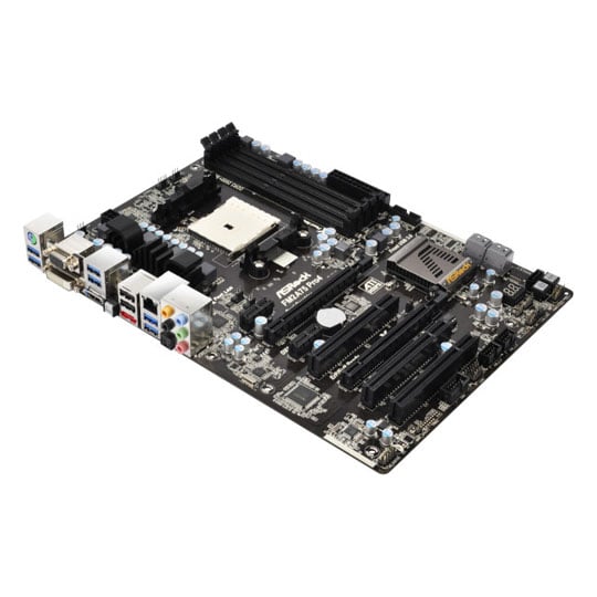 ASRock FM2A75 PRO4 AMD A75 FCH Socket FM2 Motherboard : image 3