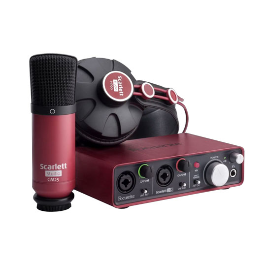 Focusrite Scarlett Studio Audio Interface Package : image 1