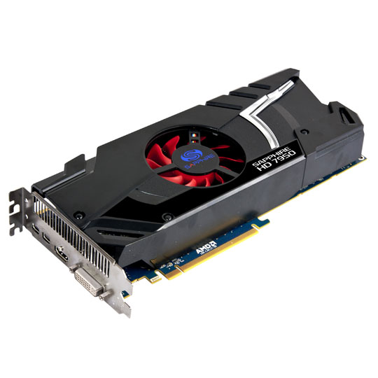 Sapphire Radeon HD 7950 with Boost AMD Graphics Card - 3GB + 3
