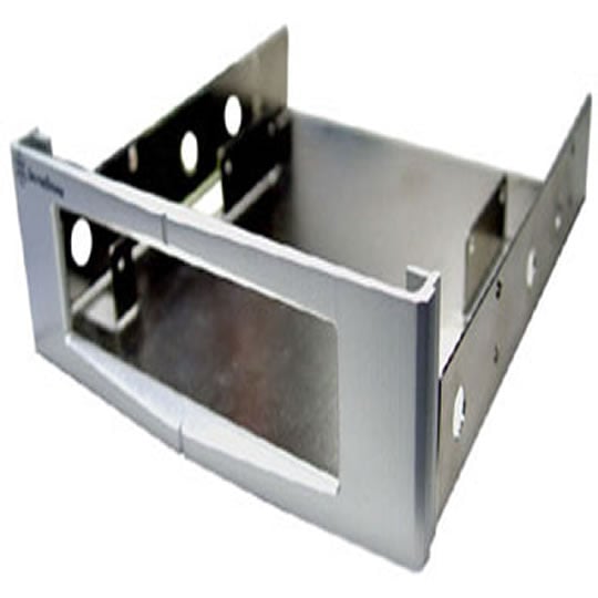 Silverstone FP51S aluminium Silver 3.5" to 5.25" Bay Adaptor : image 1
