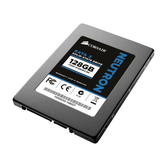 Corsair 128GB Neutron Series SSD - Solid State Drive - CSSD-N128GB3-BK : image 1