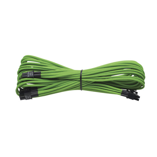 Individually Sleeved RM/ AX(i)1200i/860i/760i ATX 24pin Cable (Gen 2), GREEN : image 1