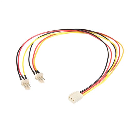 StarTech 30cm TX3 Fan Power Splitter Cable