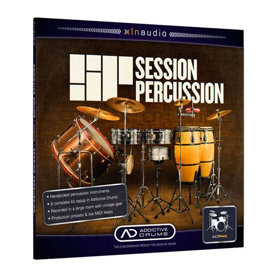 XLN Audio Session Percussion AD Pak : image 1