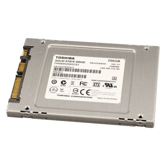 Toshiba HD5D 256GB Enterprise Class SSD SATA 3 Solid State Drive UltraSlim 7mm Enterprise Class NCQ : image 1