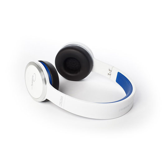 WeSC Chambers By R0ZA Street Headphones White/Blue : image 2