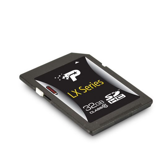 Patriot LX Series Signature Fast 32GB SD Memory Card : image 1