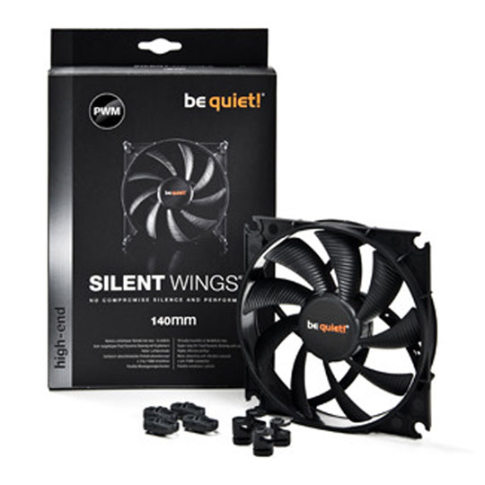 be quiet 140mm Silent Wings 2 PWM Quiet PC Case Fan : image 3