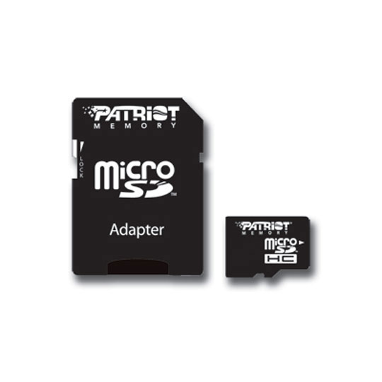 Patriot High Speed 16GB Micro SD Memory Card + Adaptor : image 1