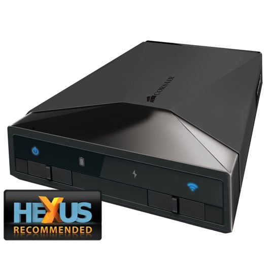 Corsair Voyager Air 1TB Wireless All In One Hard Drive Backup/WiFi/Hotspot/Gigabit Ethernet PC/MAC : image 1