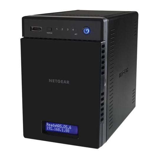 Netgear ReadyNAS 104 4 Bay All In One NAS Server SATA HDD/SSD Cloud/iTunes/TiVo RAID 10 PC/MAC/Linux : image 1