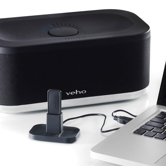 Veho VSS-005W-X3 18W Mimi X3 Wireless Speaker System inc USB Transmitter PC/Mac & iDevices & Docks : image 3