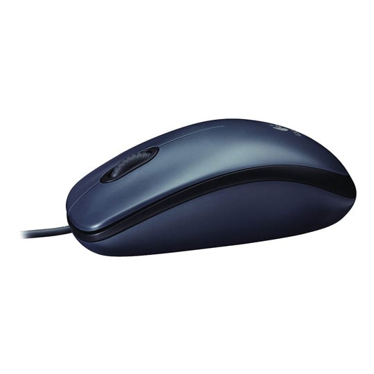 Logitech M90 Optical USB Mouse Black : image 3