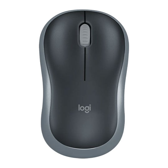 Logitech M185 Wireless Optical Mouse - Grey