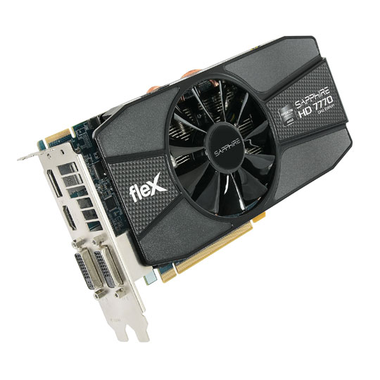 Sapphire Radeon HD 7770 Flex AMD Graphics Card - 1GB : image 2