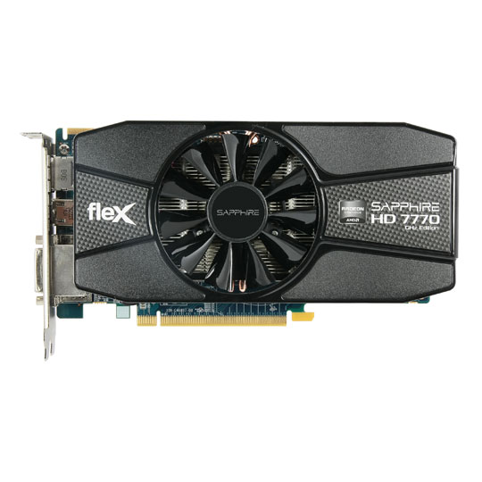 Sapphire Radeon HD 7770 Flex AMD Graphics Card - 1GB : image 3