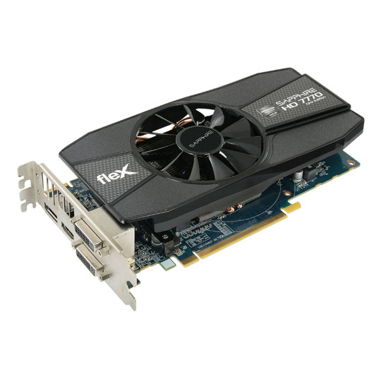 Sapphire Radeon HD 7770 Flex AMD Graphics Card - 1GB : image 4