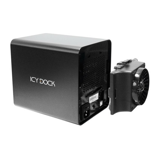 Icy Dock MB561US-4SBC-1 Quad Bay eSATA & USB 2 External Enclosure : image 4