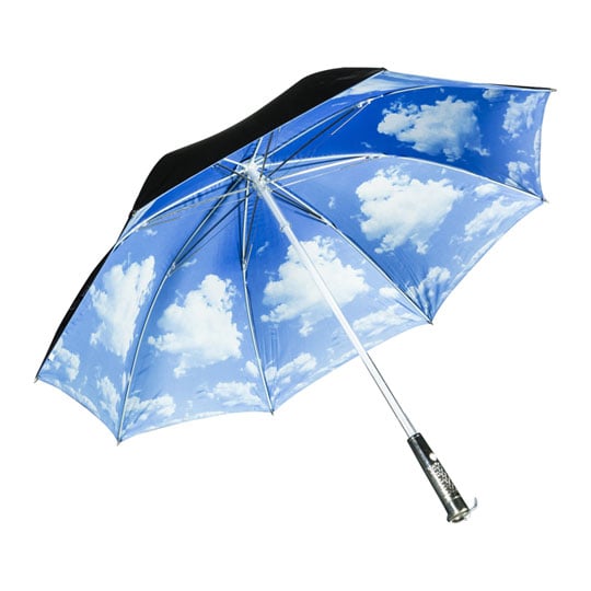 Multi Colour LED Blue Skies Umbrella : image 1