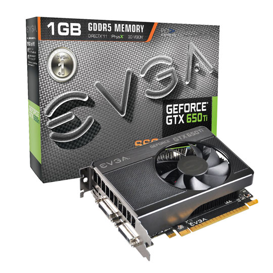 EVGA NVIDIA GTX 650 Ti Graphics Card - 1GB : image 1