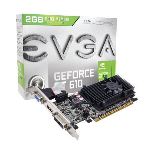 EVGA GeForce GT 610 Factory Refurbished Nvidia PCI Express graphics card : image 1