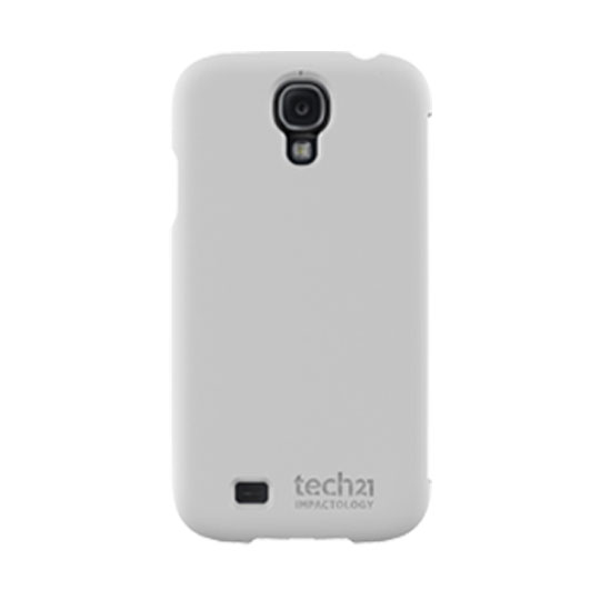 Tech21 Samsung Galaxy S4 snap on White Case with front flap screen cover