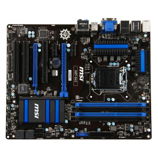 MSI H87-G43 Intel H87 Socket 1150 Motherboard : image 3