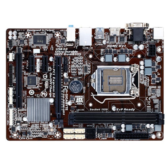 Gigabyte B85M-HD3 R4  Micro-ATX Motherboard : image 2